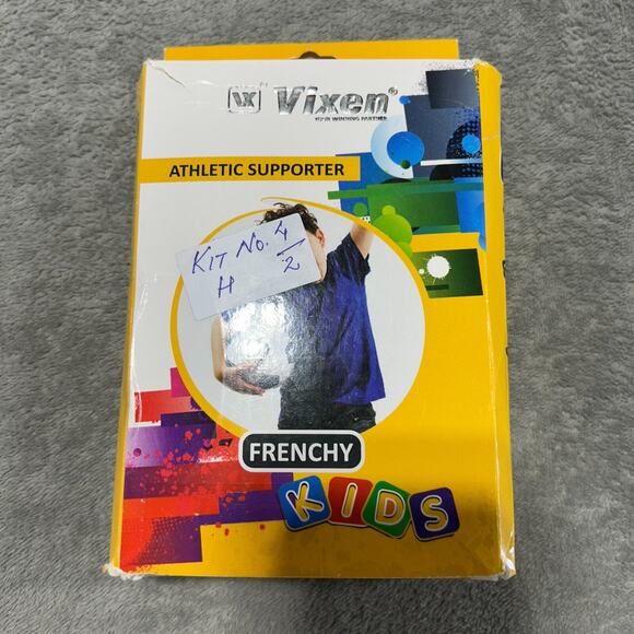 New Vixen India Frenchy Athletic Support Underwear 100% Cotton Kids/50cm Bhalla - Picture 3 of 3